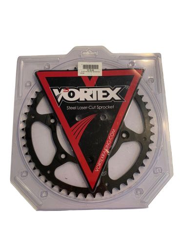 Vortex Steel Laser-Cut Sprocket 511S-49 49 Tooth 520 Steel Black Rear, US $19.99, image 5