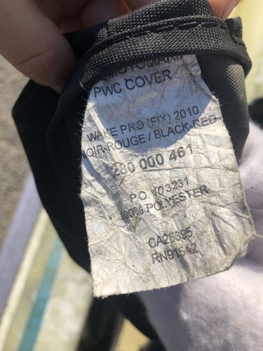 2010-2016 Sea-Doo GTX iS 260 LTD RXT iS 215 OEM Red/Black PWC JetSki Cover, US $129.99, image 4