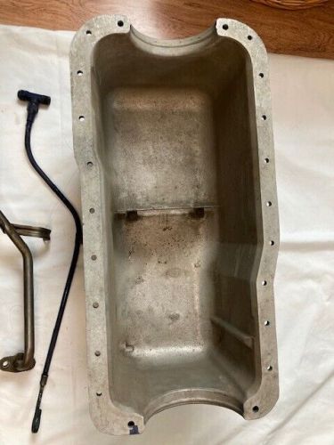 Volvo Penta or Waukesha vintage 302 Ford oil pan, oil sump, dip stick Item 2564, US $125.00, image 8
