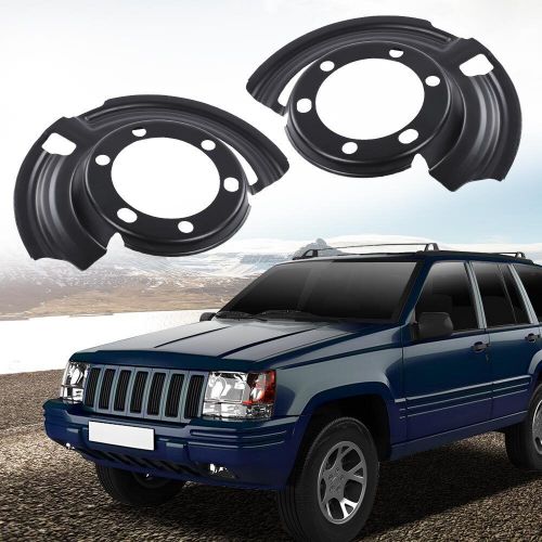 Fit For 84-06 Jeep Cherokee Grand Cherokee Wrangler Front Brake Dust Shields, US $21.48, image 6
