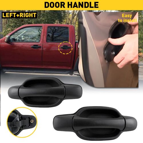2X Door Handle Exterior Outside Rear Driver Passenger For 2004-2012 GMC Canyon, US $21.99, image 5