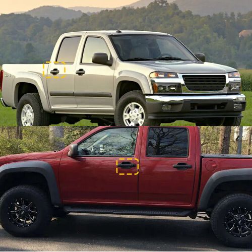 2X Door Handle Exterior Outside Rear Driver Passenger For 2004-2012 GMC Canyon, US $21.99, image 9