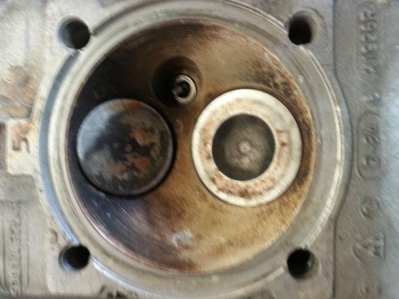 Porsche 911 carrera 3.2 cylinder head complete, good used replacement head!! #5