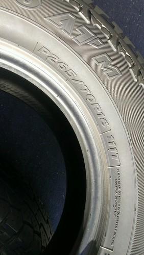 Two Hankook tires 265/70/16, US $0.99, image 4