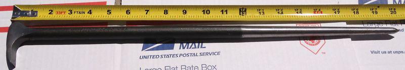 Snap- on 20" pry bar #2050 "rolling head" used vgc look at photo's closely vgc