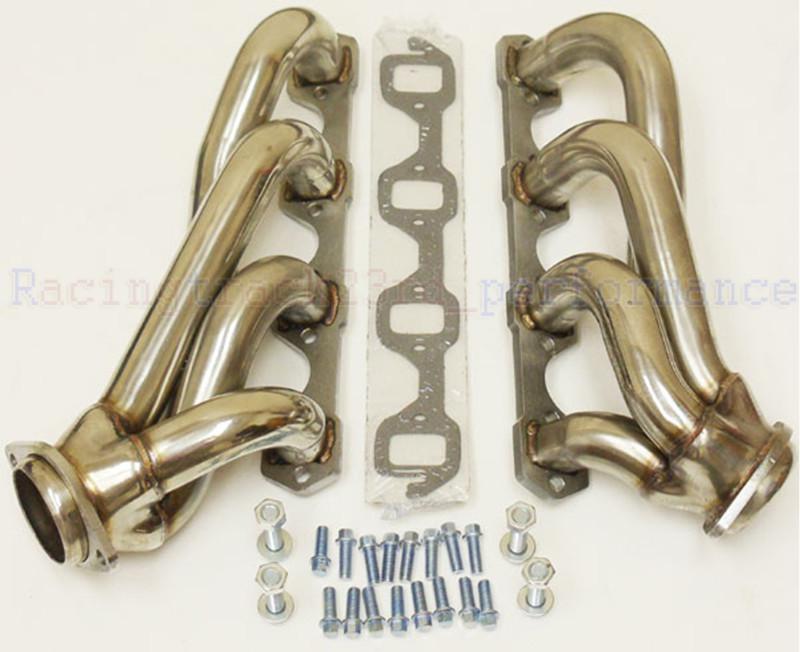New 5.0l ford mustang 86-93 stainless steel exhaust headers 260 289 302 351  