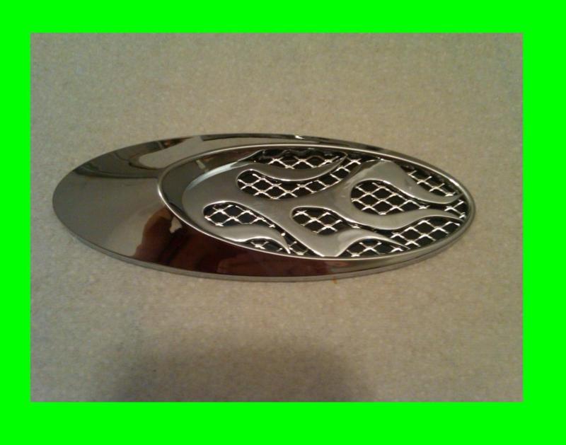 Sell 2 Piece Chrome Flame Accent Trim For Door Trunk Hood Molding in Not Specified, US, for US