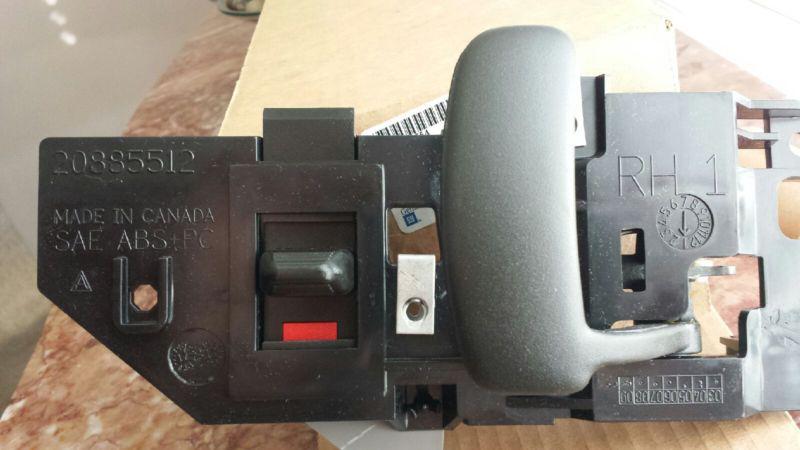 2003-2013 savana express inside door rh  front door handle new! 20885512