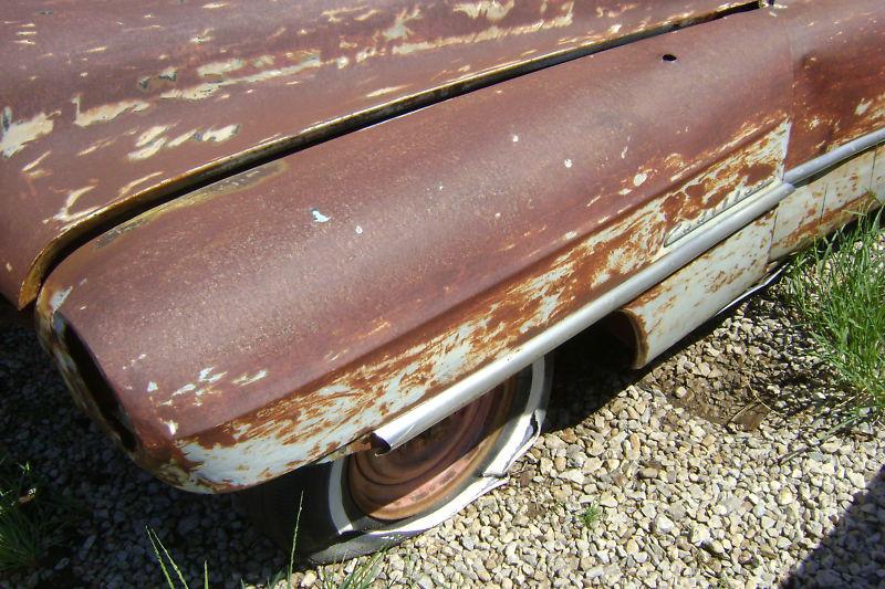 1950 50 cadillac left front fender solid