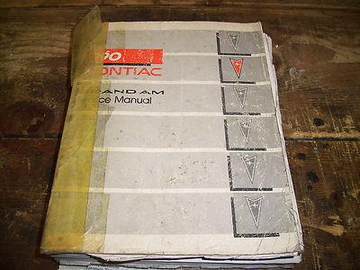 1990 pontiac grand am factory issue repair manual