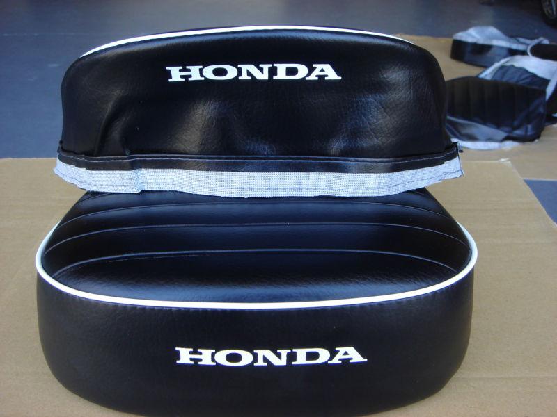 Honda ct90 1972-1979 replacement  seat cover white pipe