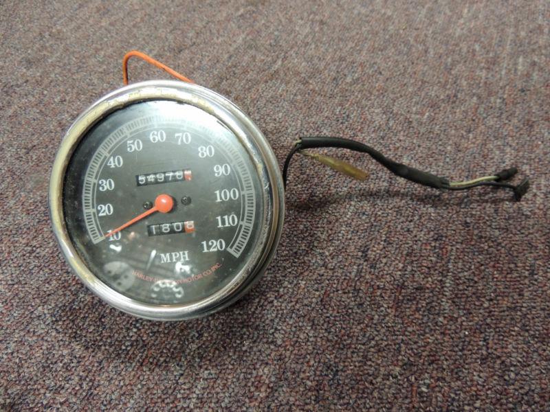 Sell HarleyDavidson Softail Speedometer Fits Any Softail in Gibsonton, Florida, US, for US 10.00