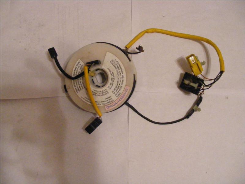 Sell 9596 FORD ECONOLINE AIR BAG CLOCK SPRING OEM F5UA14A664EF used