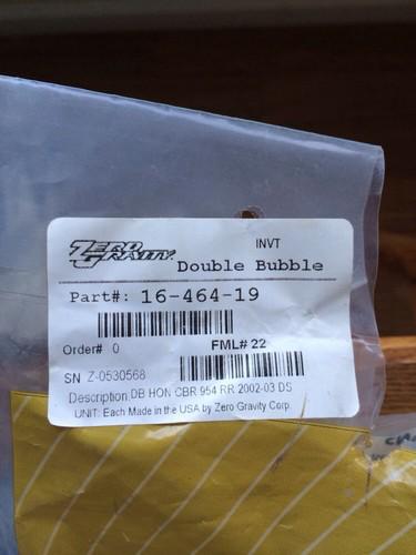 Honda CBR 954 Zero Gravity Double Bubble Windscreen Dark Smoke, US $69.99, image 2