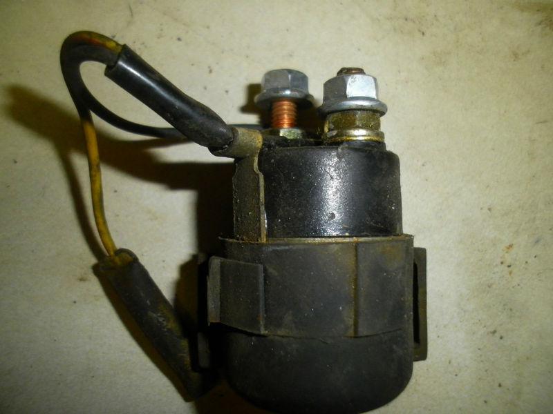 Kawasaki 1982 kz550 kz 550 starter selenoid switch control electrical component