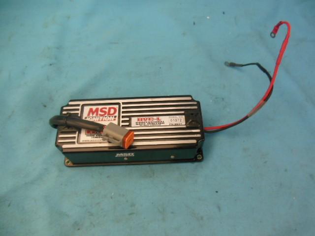 Msd hvc ignition box pn #6631 w/ built in rev limiter nascar arca imca scca