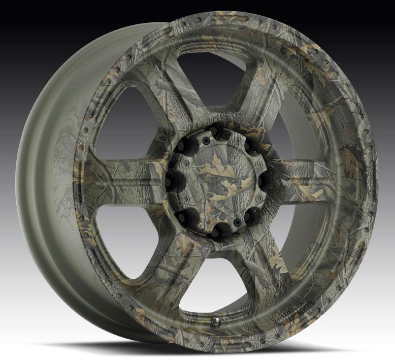 20" v-tec 326 camo realtree hardwoods 5x5.5 raider ram 1500 wheel rims free lugs