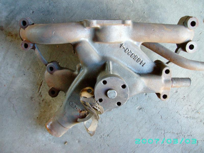 1957 cadillac 1 year only original water pump #1465323  rare!