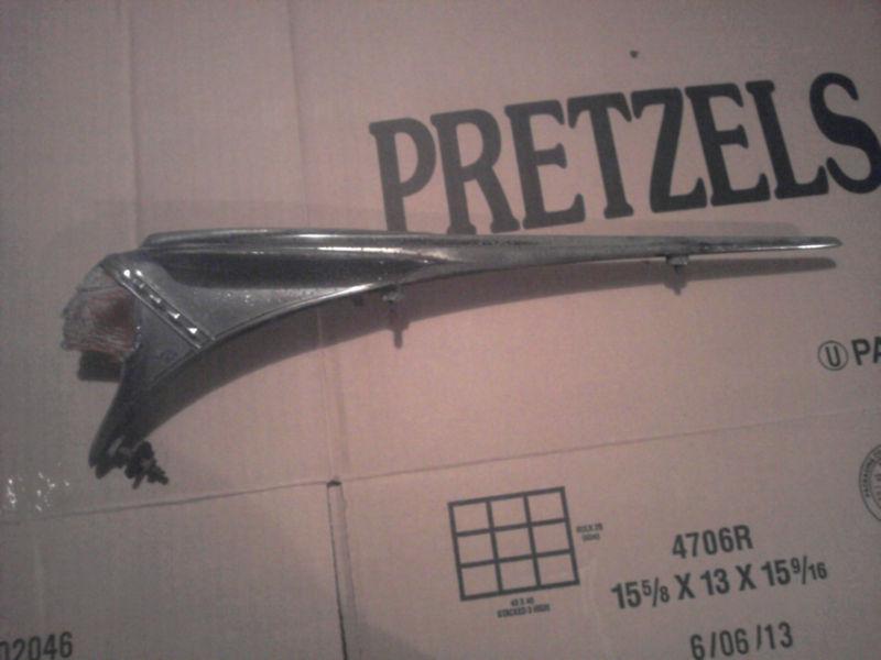 49 Pontiac amber lighted Indian head chrome hood ornament car accessory light-up, US $95.00, image 3