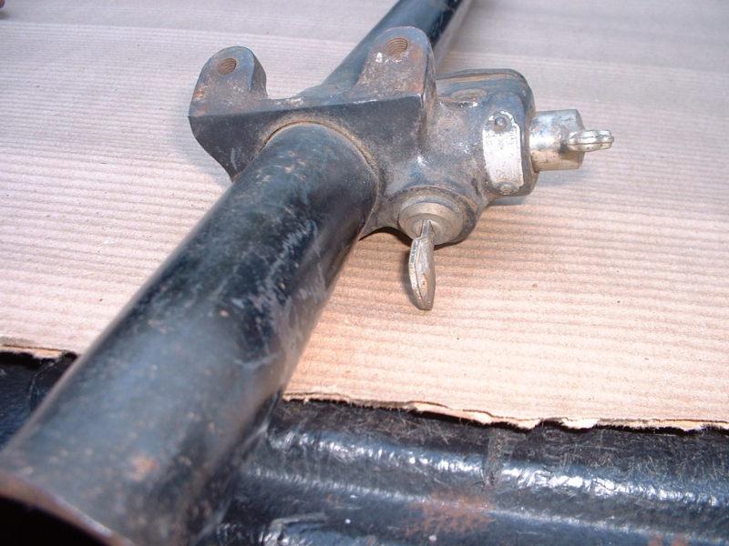 1934 ford steering mast and drop with key scta flathead