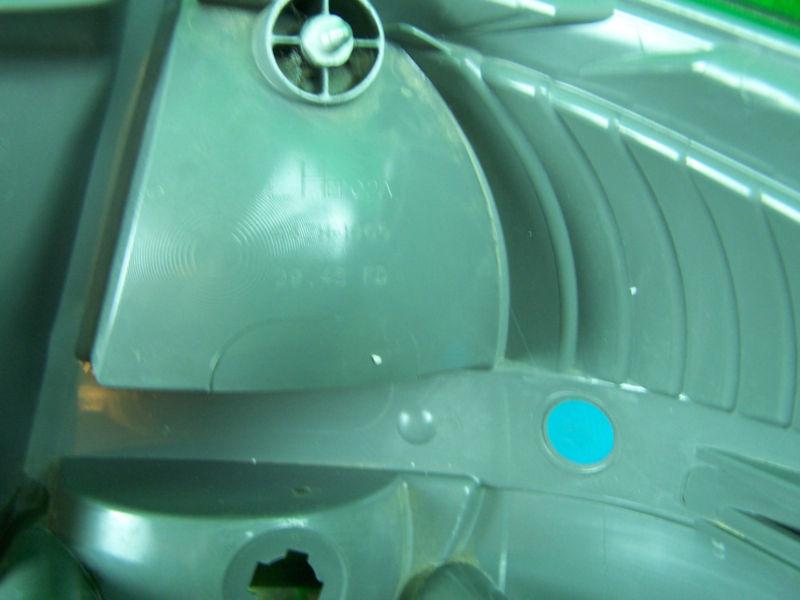 Sell USED 2008 FORD FOCUS OEM LEFT SIDE TAIL LIGHT WITH CHROME BEZEL