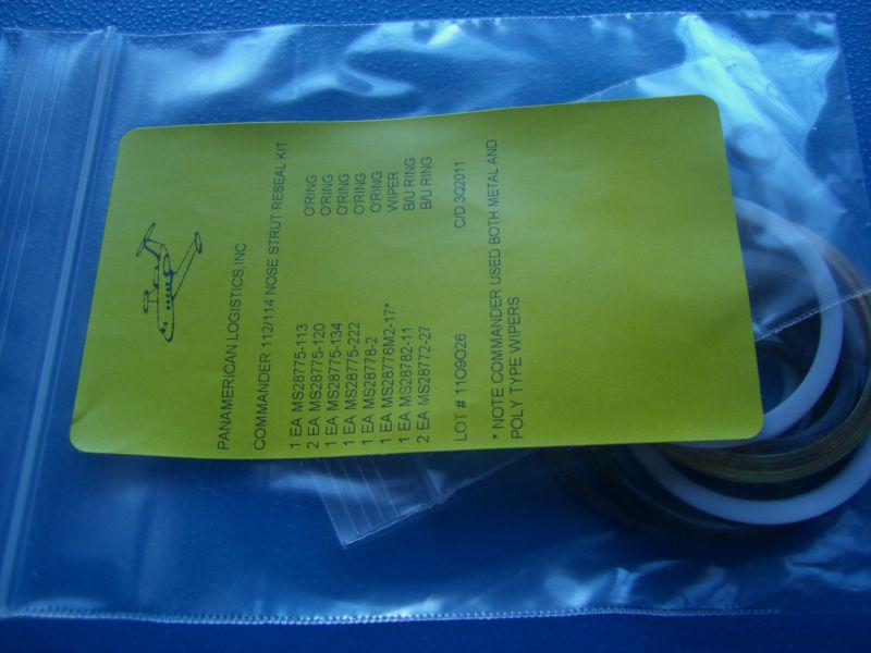 Commander 112/114 nose strut reseal kit