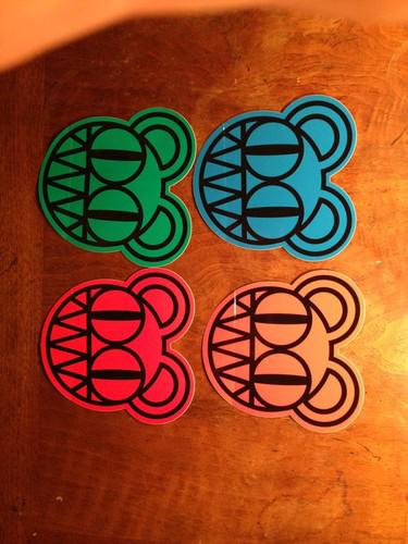 Radiohead decal scary bear kid a album car sticker