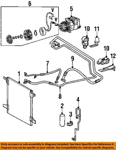 Mercedes-benz-mb oem 1635000172 a/c refrigerant discharge hose/a/c hose