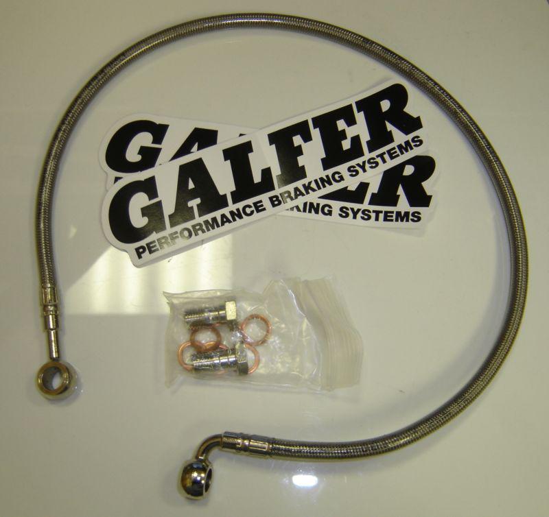 Sell Motorcycle Brake Line Stainless Steel Braided 24" Free