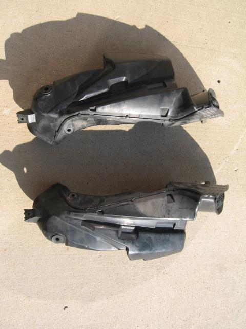 2006 2007 suzuki gsxr 600 750 complete right and left ram air tubes duct
