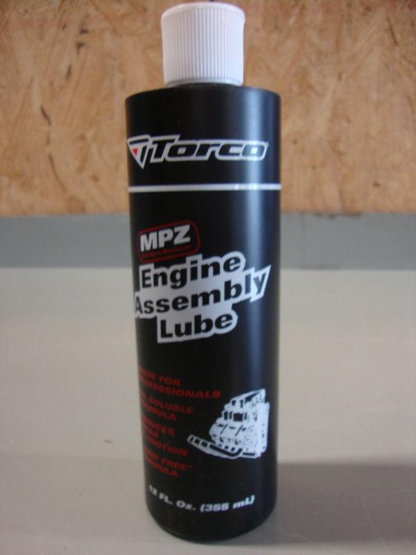Sell TORCO MPZ ENGINE ASSEMBLY LUBE 12 OZ OIL SOLUBLE BIG DOG CUSTOM HARLEY AIH in Lyons, Kansas