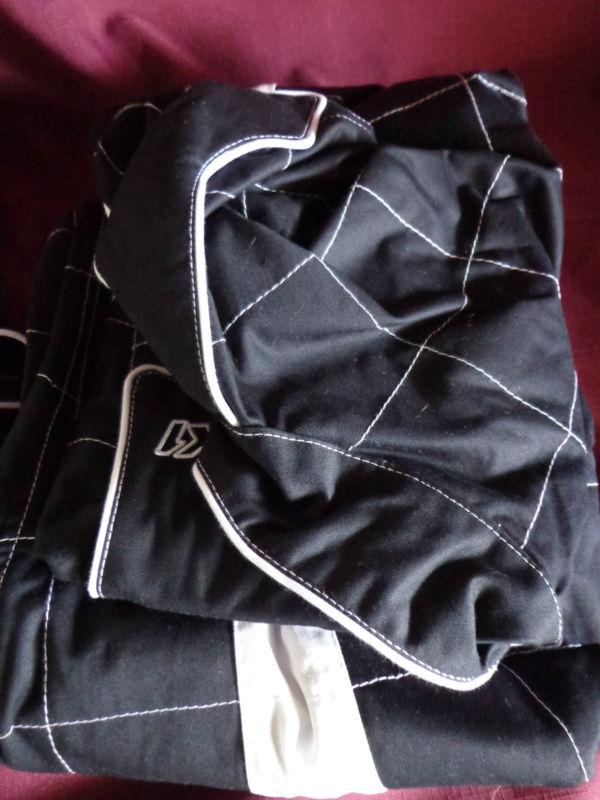 K1 Race Gear Black/White XXL Single Layer PROBAN Cotton SFI Rated Fire Suit, US $69.99, image 3