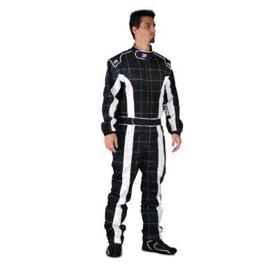 K1 Race Gear Black/White XXL Single Layer PROBAN Cotton SFI Rated Fire Suit, US $69.99, image 4