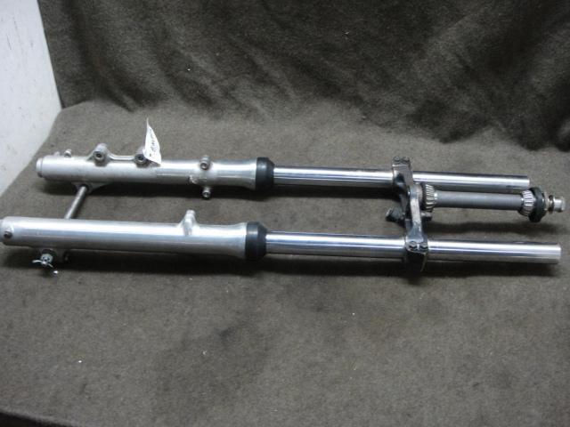 81 suzuki gs550 gs 550 l gs550l fork set, tubes, axle, straight!! #dd59