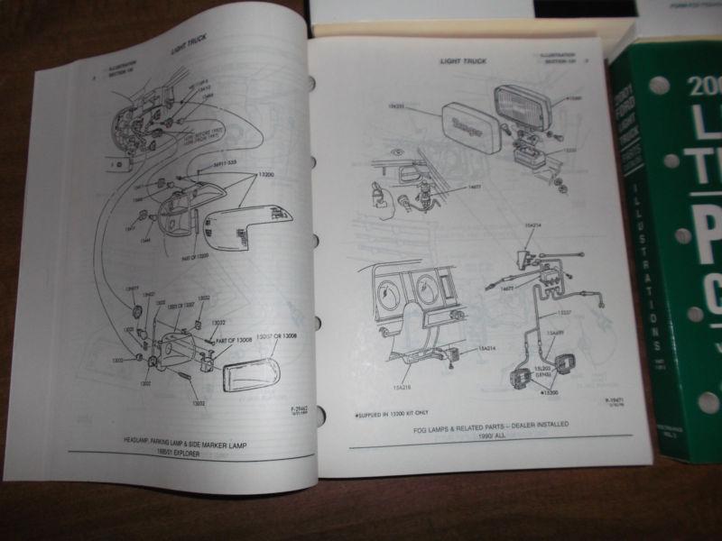 Sell 2001 Ford Trucks Parts Catalog Manual F150 F250 F350 Super Duty