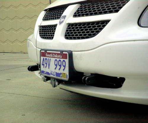 Blue ox bx1944 base plate f/chrysler town and country