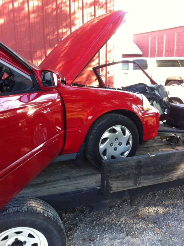 Honda civic ex front fender  '97 rh passenger side 