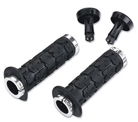 Odi rogue atv universal locking grips 130mm polaris yamaha honda suzuki