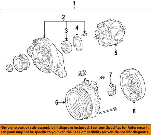 Toyota oem 270603109184 alternator/generator/alternator