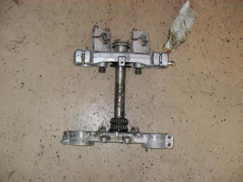 93 94 95 yamaha yz 250 yz250 fork clamps upper and lower triple clamps