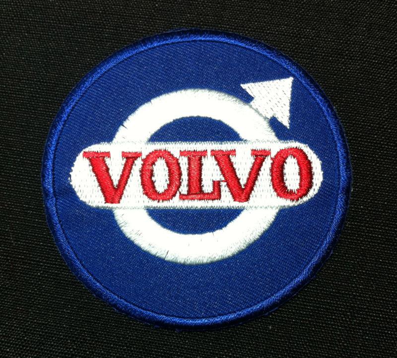 Volvo embroidered patch iron on badge car motor logo auto racing race rally f1