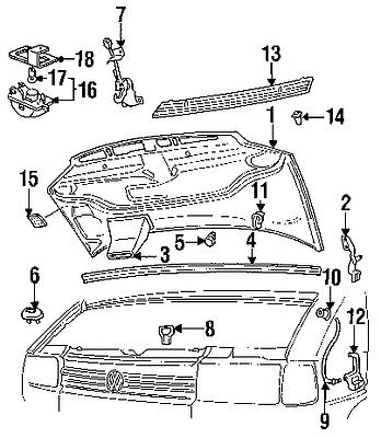 Volkswagen n0177192 genuine oem factory original exterior bulbs