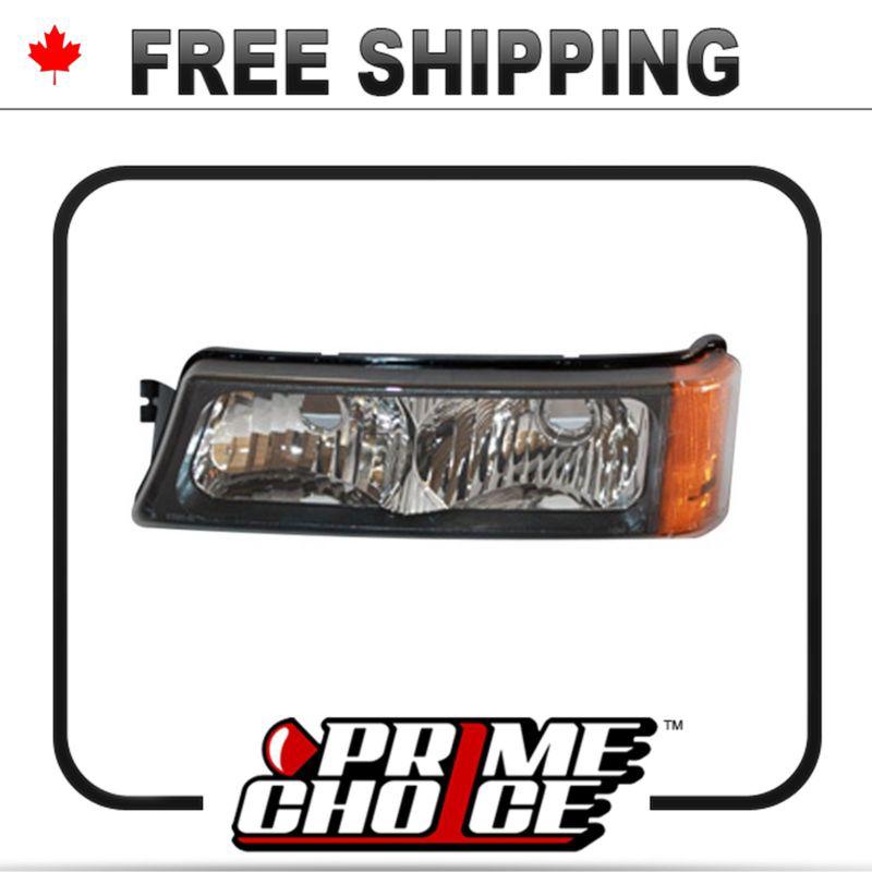 Parking/turn signal/side marker light lamp corner unit for left hand driver lh