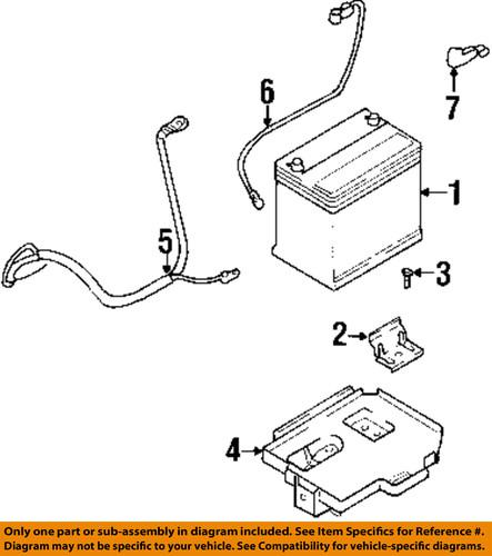 Hyundai oem 1129008356b battery-hold down bolt