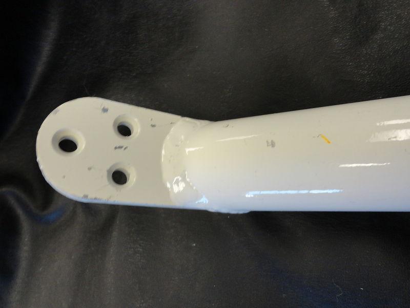 SWIM PLATFORM STANCHION MOUNTING POLE WHITE 35