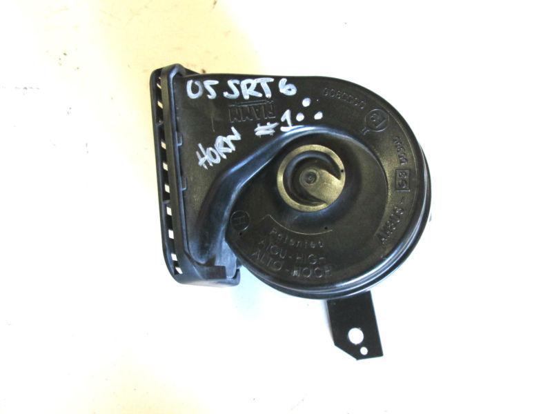 05 chrysler crossfire srt6 siren horn klaxon fiamm oem #1