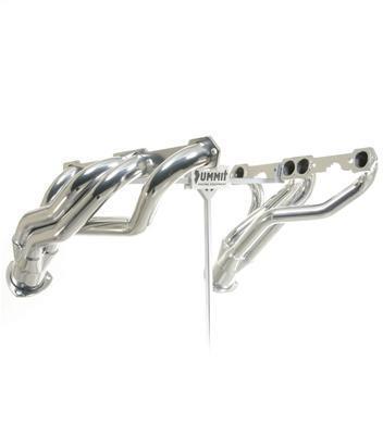Patriot clippster headers mid-length silver ceramic coated 1 5/8" primaries