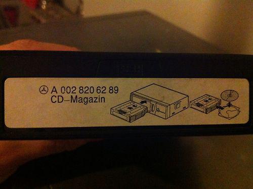 Mercedes benz 6 disc cd changer