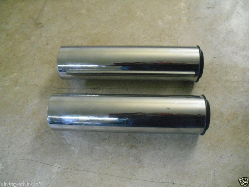 2007 triumph america upper fork tube covers 