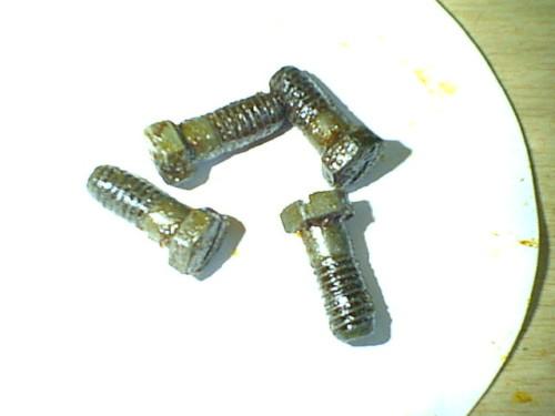 Nos harley davidson knucklehead panhead linkert 45 carb bolts